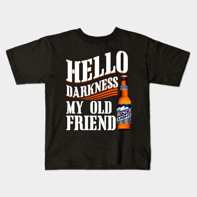 Hello Darkness My Old Friend BSCH Kids T-Shirt by TeeWind